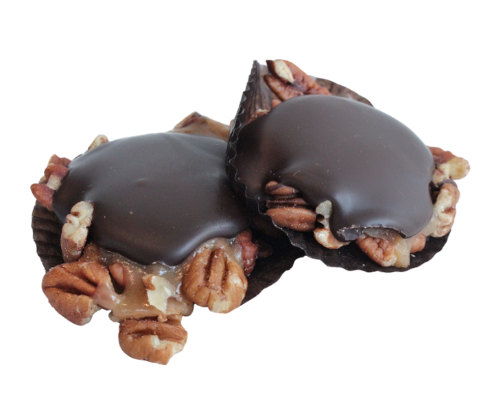 Dark Chocolate Pecan Sea Turtles