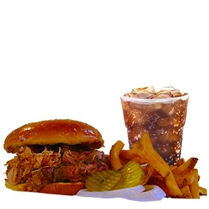 The OINKER Sandwich Combo (Legendary Pulled Pork)