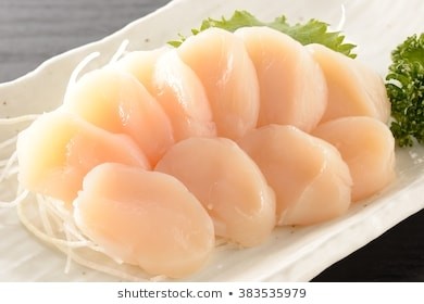 Sea Scallops Sashimi