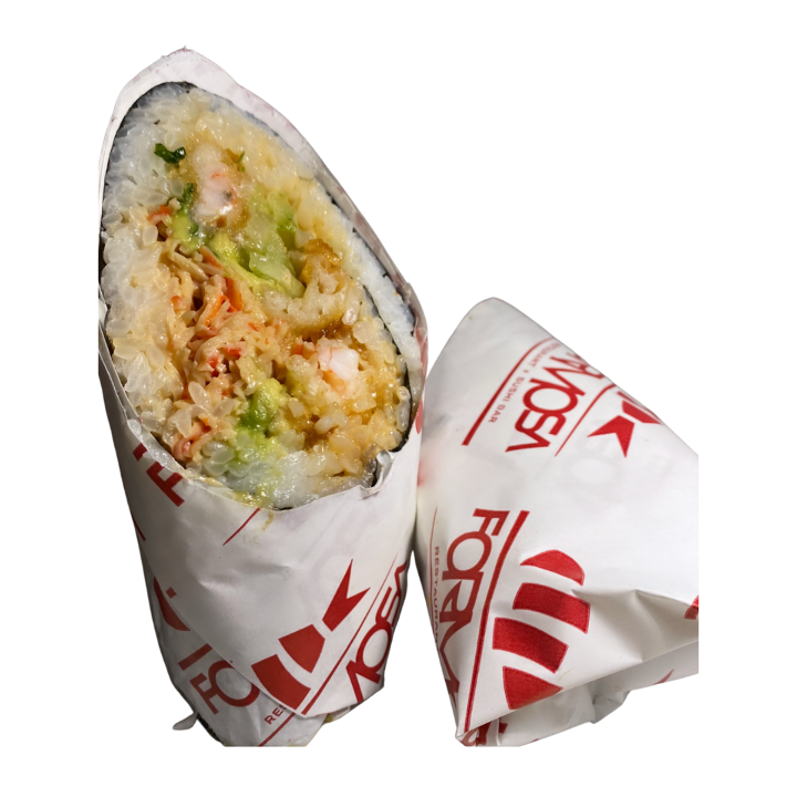 Bay Side Sushi Burrito