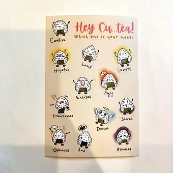 Onigiri Sticker Sheet