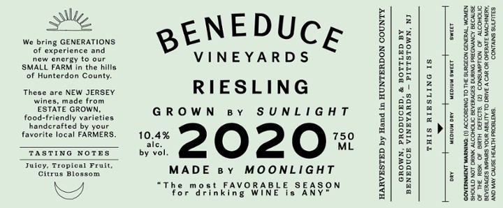 2020 Dry Riesling