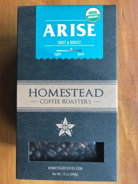 Homestead Organic Columbia Flores Caffeinated Coffee