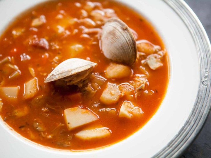 Bowl Manhattan Clam Chowder (Red)