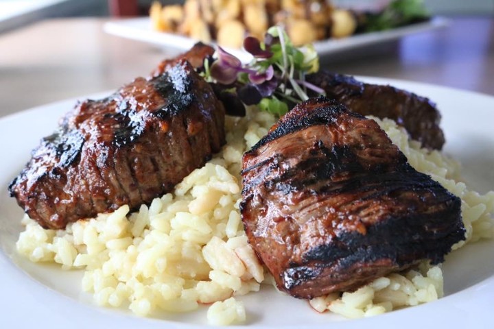 Family Bourbon Steak Tips