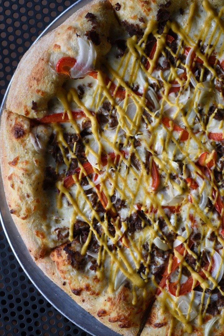 Small Philly Cheesesteak Pizza FOR DELIVERY