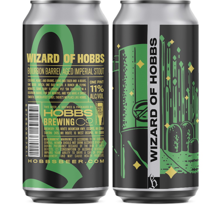 Wizard of Hobbs. 2pk 16oz Cans