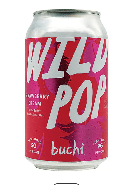 Wild Pop Strawberry Cream Soda