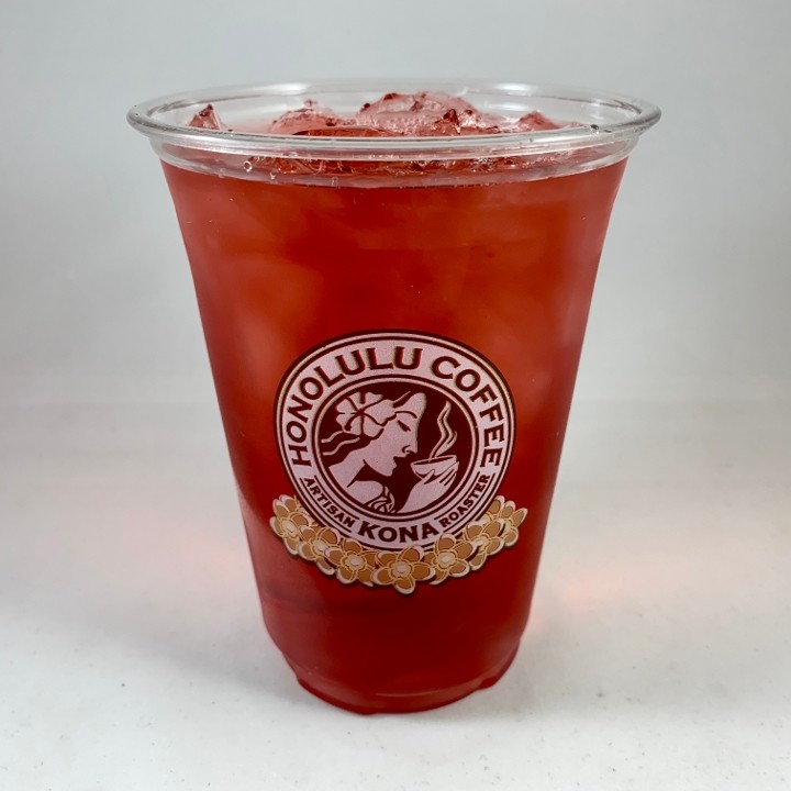 ICED HIBISCUS GINGER TEA