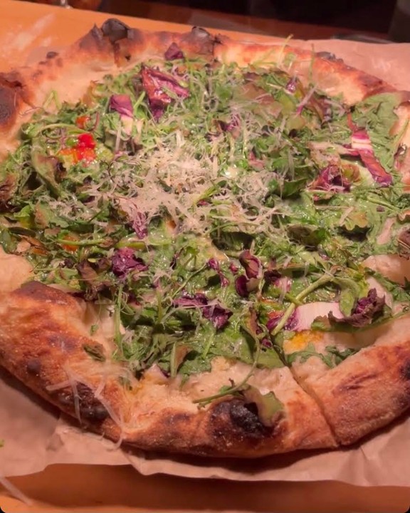 Imagine Farms Greens Pizza