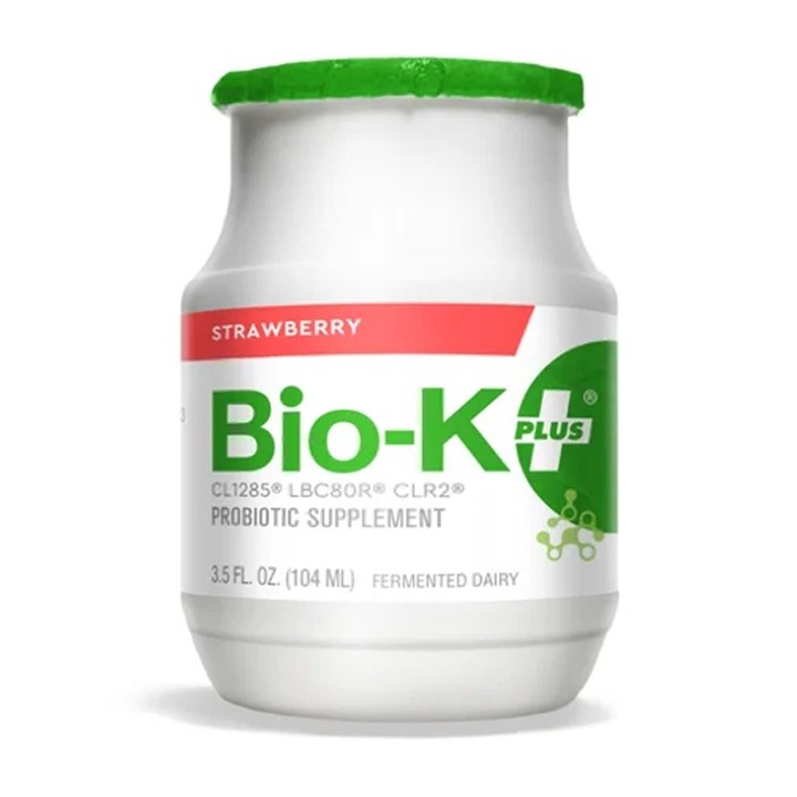 Bio-K - Strawberry Dairy Probiotic 3.5 oz