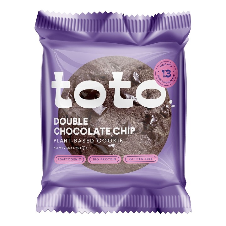 Toto Foods-Double Chocolate Chip Cookie-3.5oz