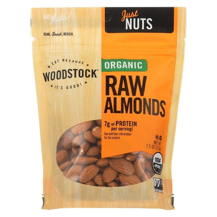 Woodstock - Organic Raw Almonds 7.5 oz