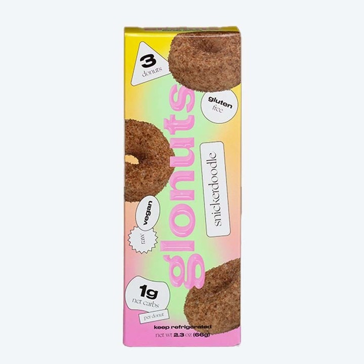 Glonuts-Snickerdoodle Donuts-3pk
