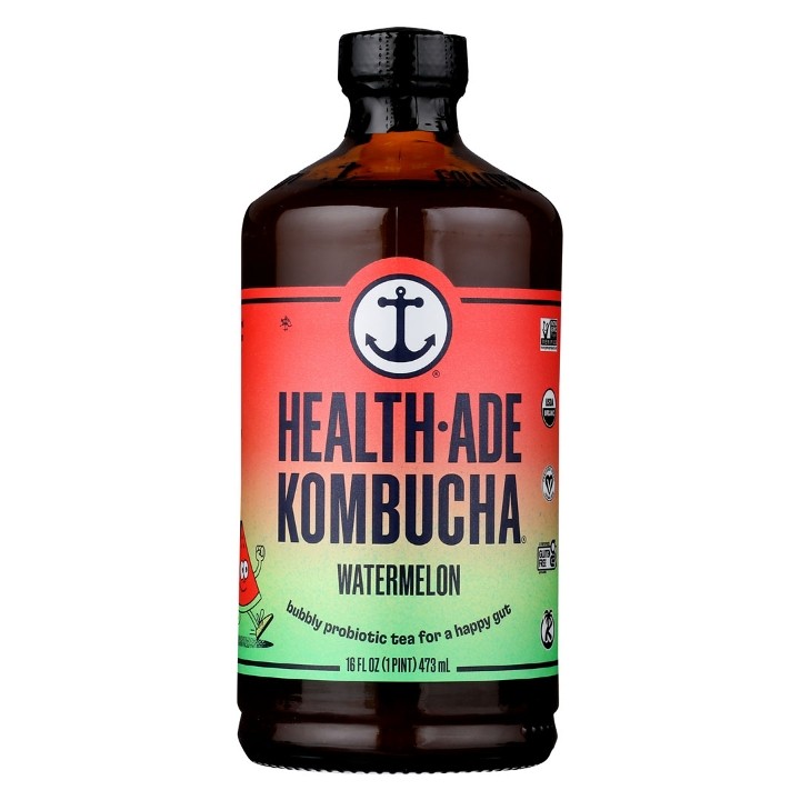 Health-Ade Kombucha - Watermelon 16 oz bottle
