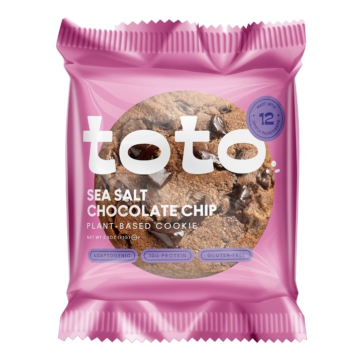 Toto Foods-Sea Salt Chocolate Chip Cookie-3.5 oz