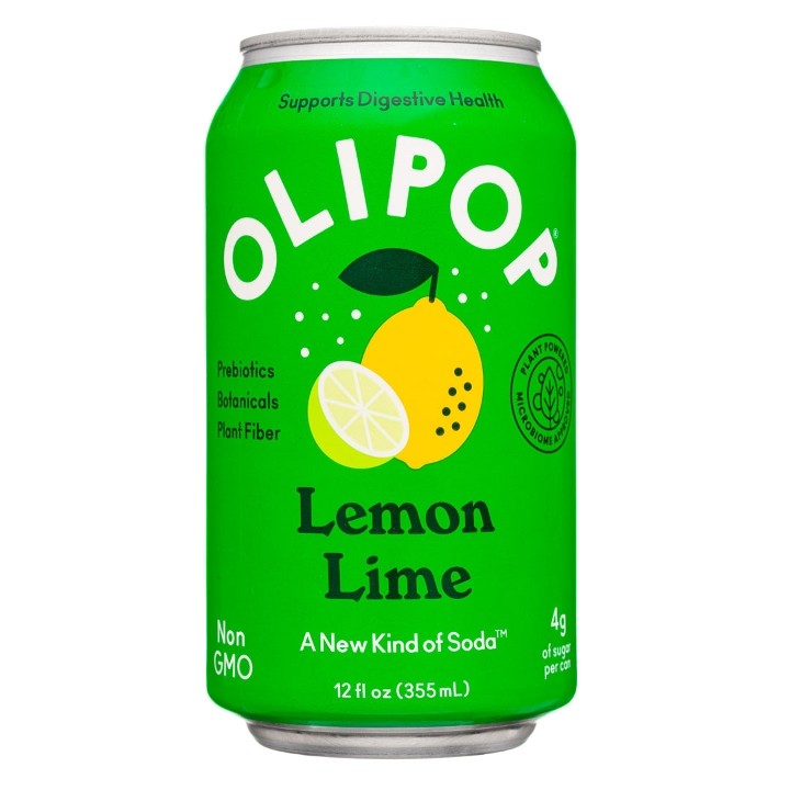 Olipop - Lemon Lime 12 fl oz