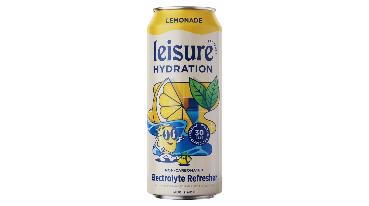 Leisure Hydration - Electrolyte Refresher-Lemonade, 12oz