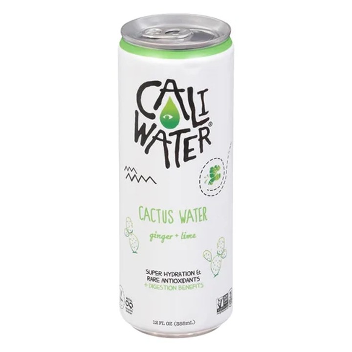 CaliWater - Cactus Water Ginger & Lime 12oz