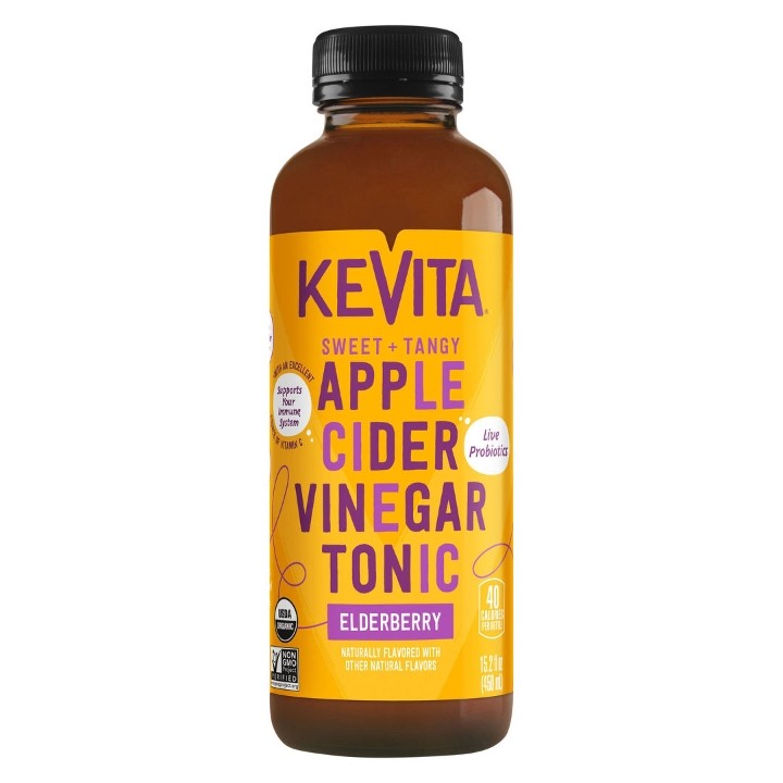 KeVita - Apple Cider Vinegar + Elderberry Tonic 15.2 oz