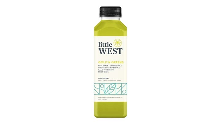 Little West Gold'N Greens juice