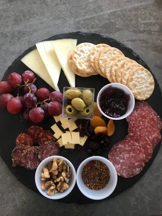 Salami with Artisan Cheese Charcuterie Board