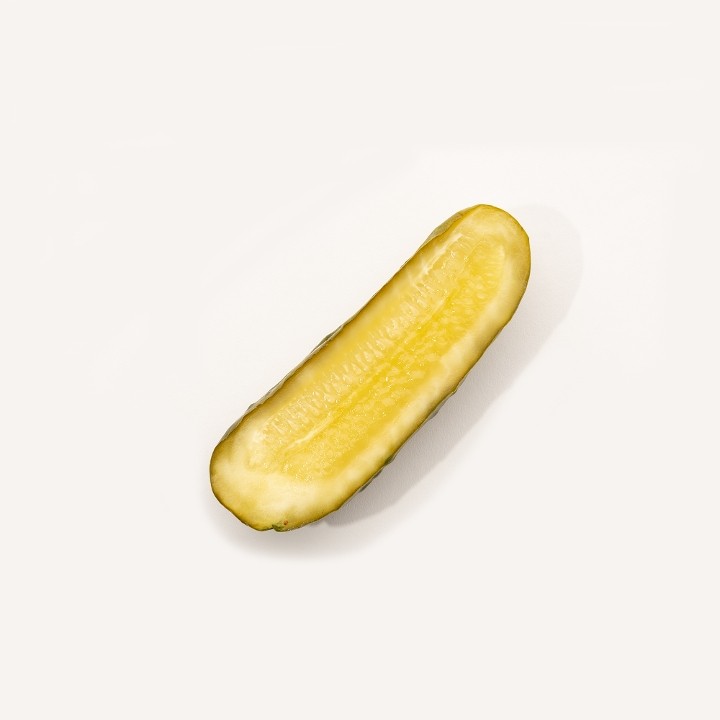 Half of a Sour Pickle