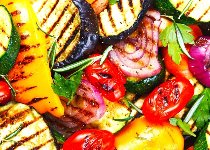 Grilled Seasonal Vegetables/Vegetais Grelhados