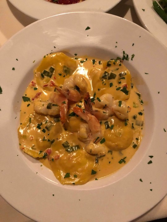 Lobster Ravioli W/ Salad