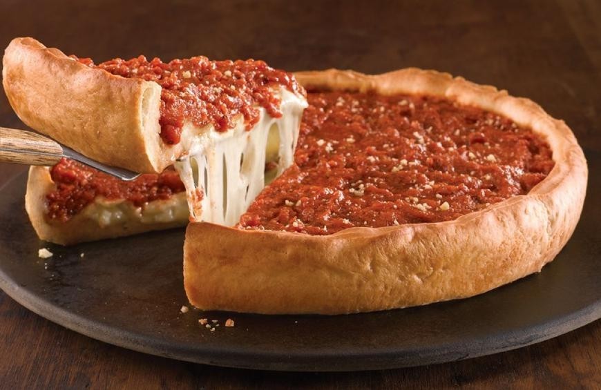 Chicago style Deep Pizza 8 Slice