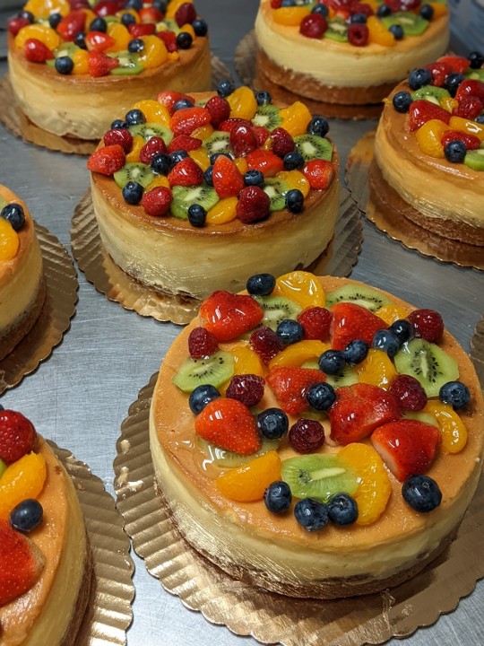 Fresh Fruited Cheese Cake - 8 inch