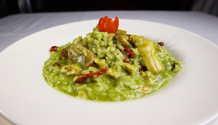 Risotto Ai Pesto