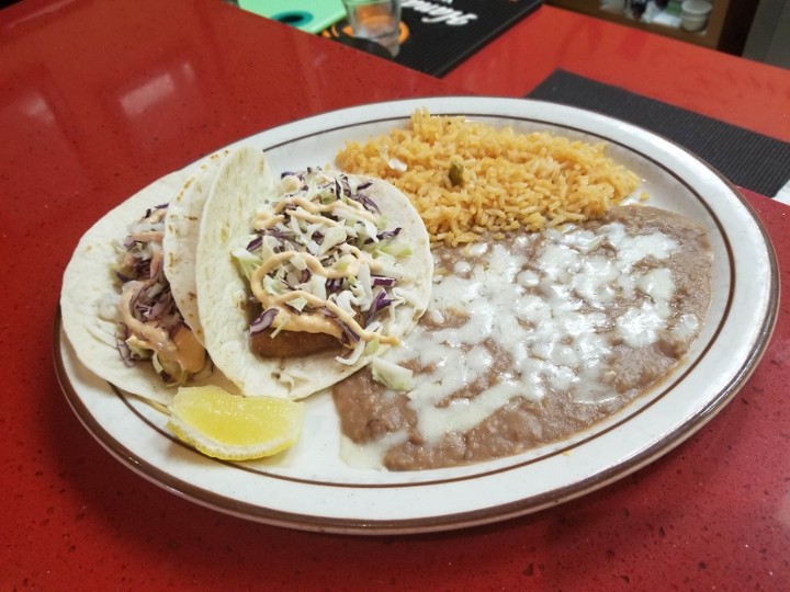 2 Baja Tacos