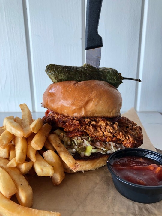 Nashville Screamin' Hot Chicken Sandwich