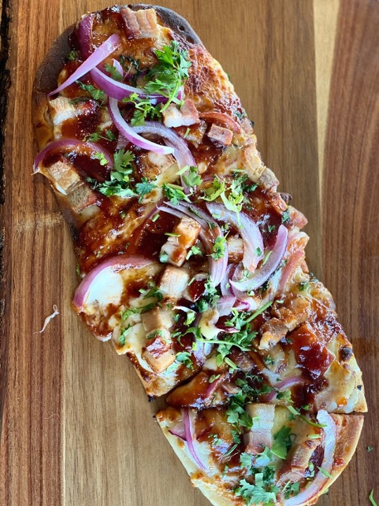 BBQ Pork Belly Flatbread