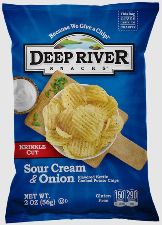 Deep River Sour Cream & Onion Chips