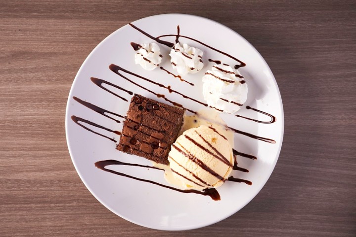 Chocolate Brownie w/ice cream