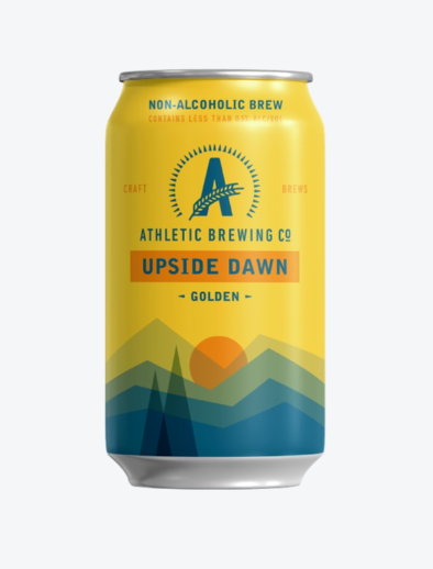 Athletic Brewing - Upside Dawn - Non-Alcoholic Golden Ale - 12oz