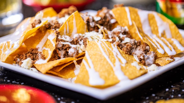 Nachos with Ground Beef