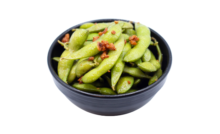 Garlic Edamame