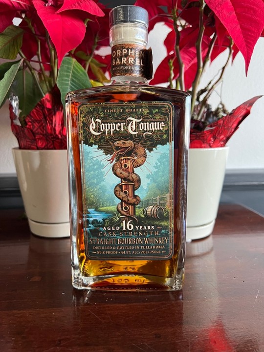 Orphan Barrel Copper Tongue 16 Year Cask Strength Bourbon Whiskey - 750ML