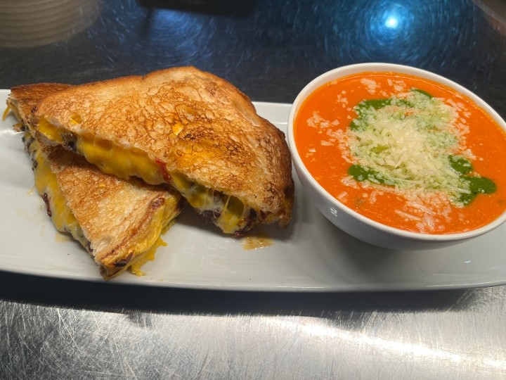 Grilled Cheese & Tomato Soup