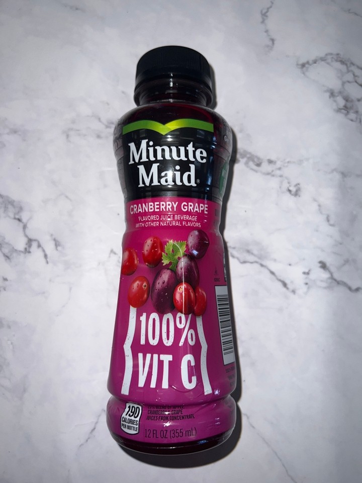 Minute Maid Cranberry raspberry juice