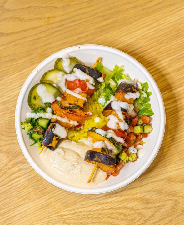 Vegetable Kebab Platter
