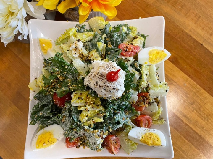 Keto Caesar Crunch Salad