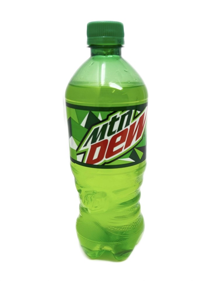 20oz Mountain Dew Bottle