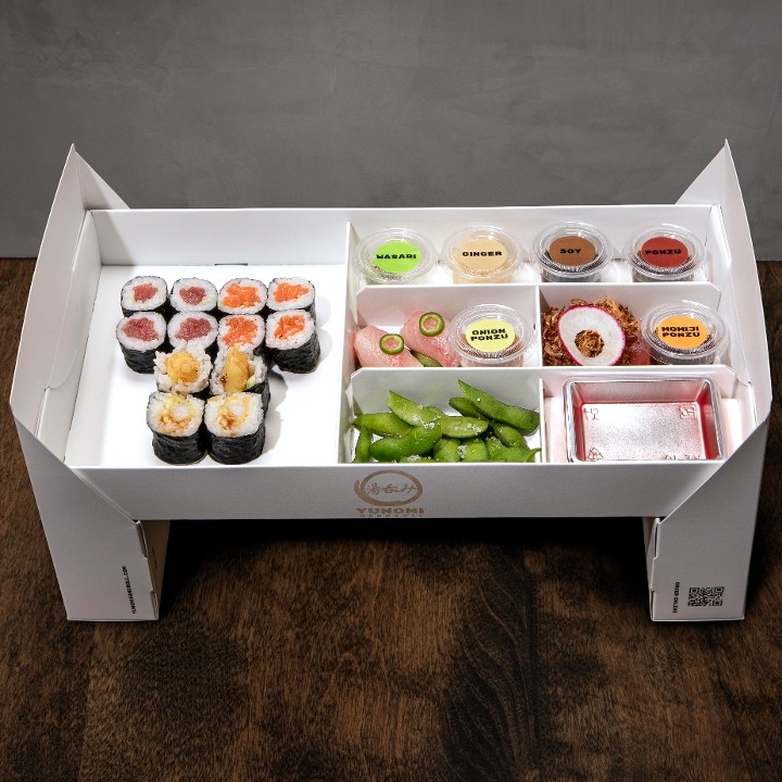 Three Cutroll + Sashimi Box