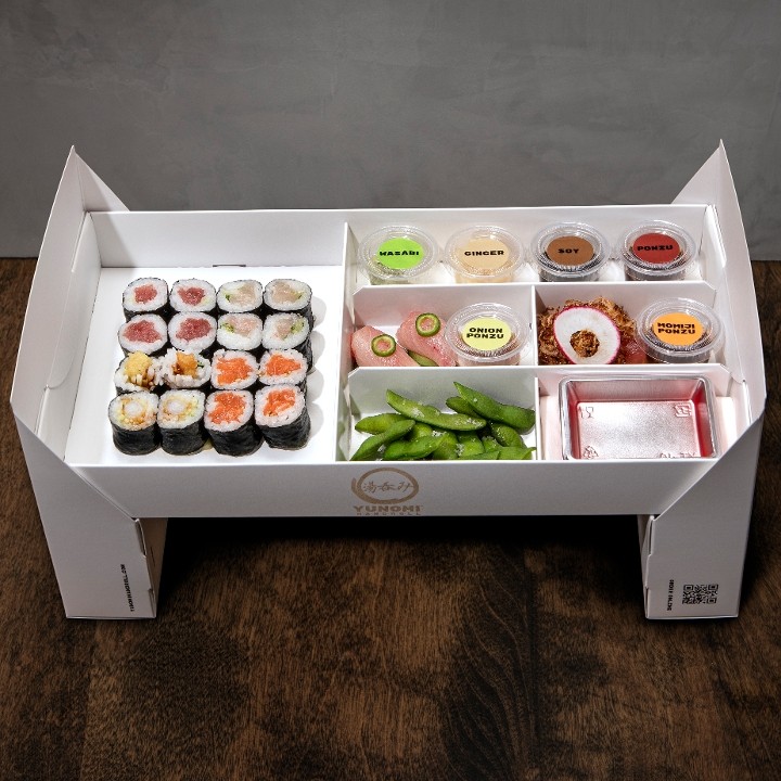 Four Cutroll + Sashimi Box