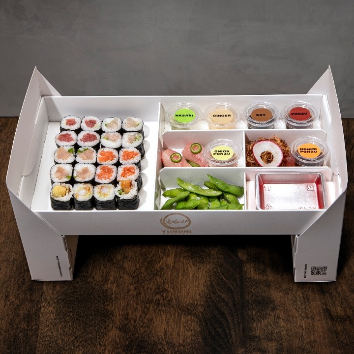 Five Cutroll + Sashimi Box