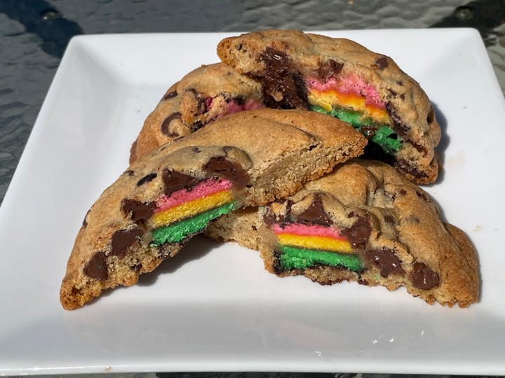 Stuffed Rainbow Cookie